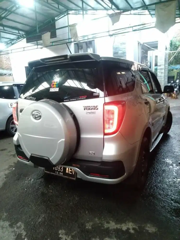 Dp 14 Jt Daihatsu Terios X Extra 1.5 Manual 2016 Top Silver