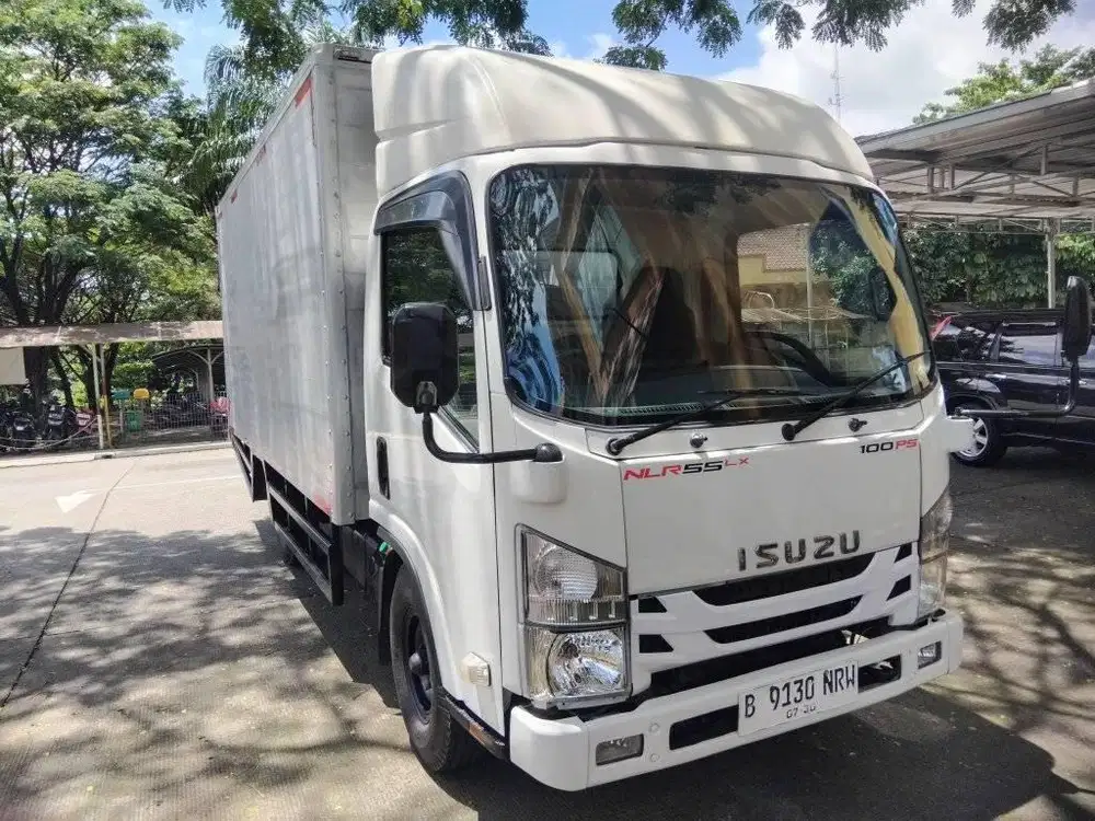 ISUZU ELF NLR 55 LX 2018 LONG BOX ALMUNIUM