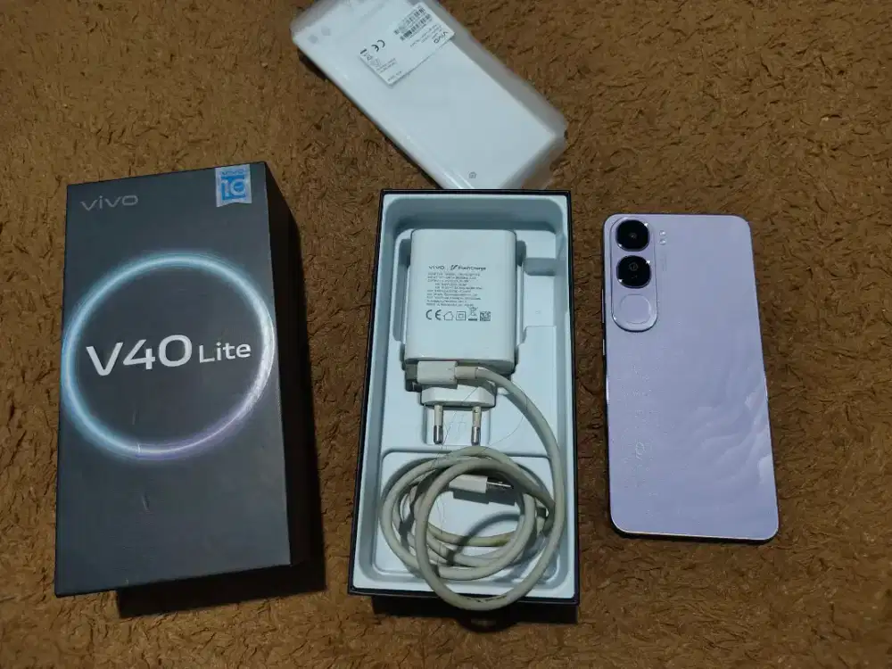 Vivo v40 lite ram 8/128 gb second fullset ori