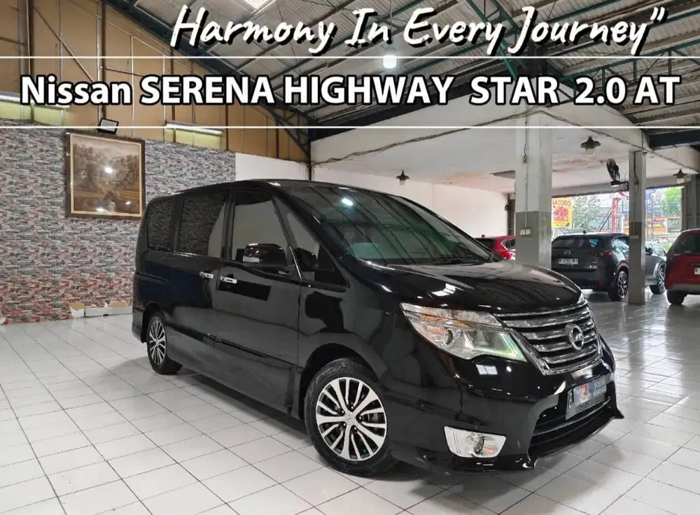 Nissan SERENA HWS 2.0 Bensin AT 2015 Hitam