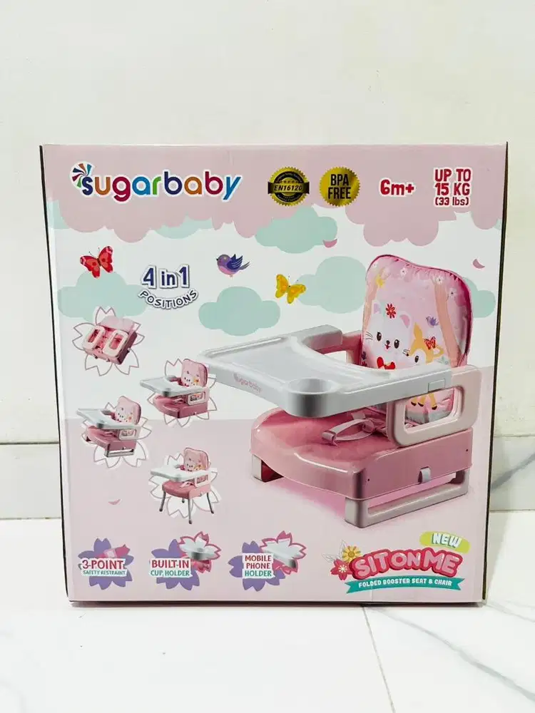 Kursi Makan Bayi 4 in 1 Sugar Baby