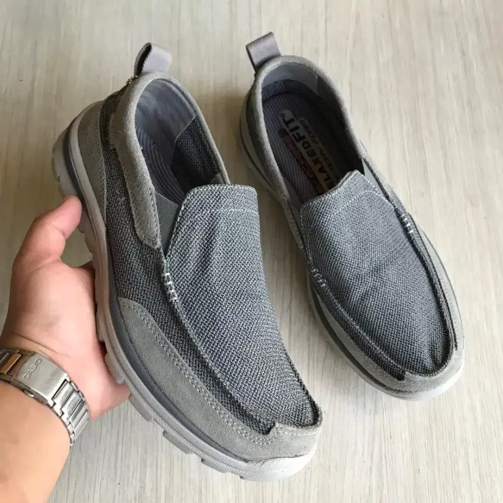 Skechers Superior Slip On Work Shoes Sepatu 43