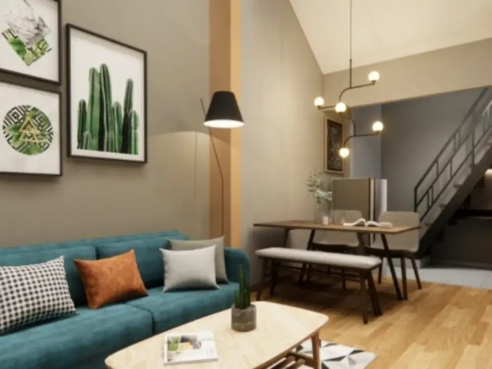 Rumah cantik minimalis furnish kota baru parahyangan, bandung