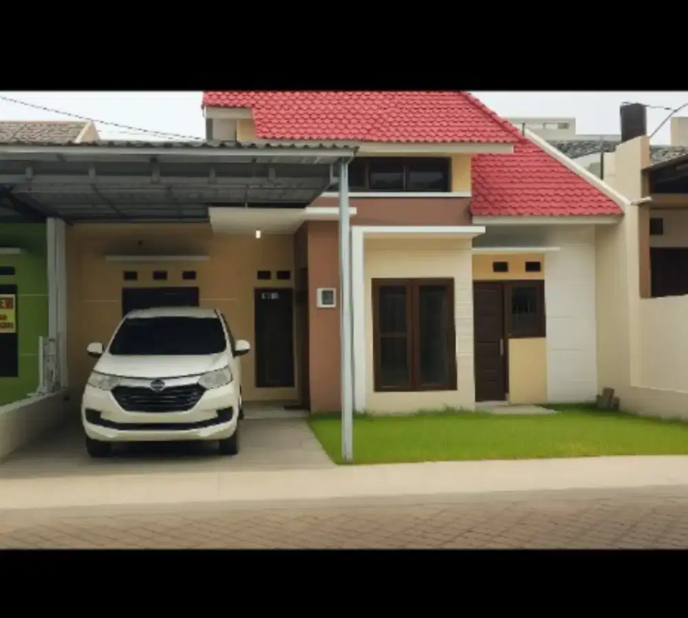 Di sewakan cat baru 2 mobil  cluster pinggir jalan Timur  Luwes GD