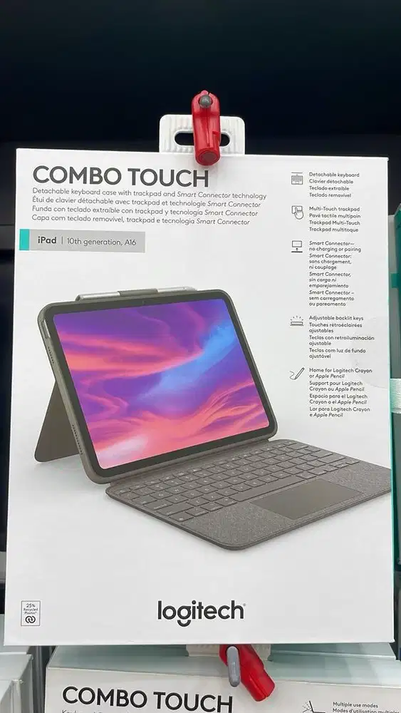 Logitech Combo Touch keyboardcase Ipad Gen 10 & A16