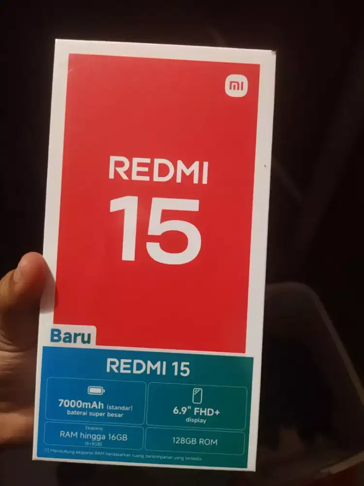 Xiaomi redmi 15 8+8/128 GB