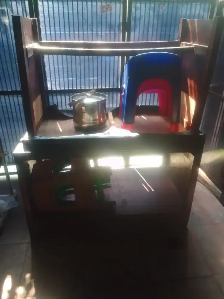 Meja kayu 2 pcs