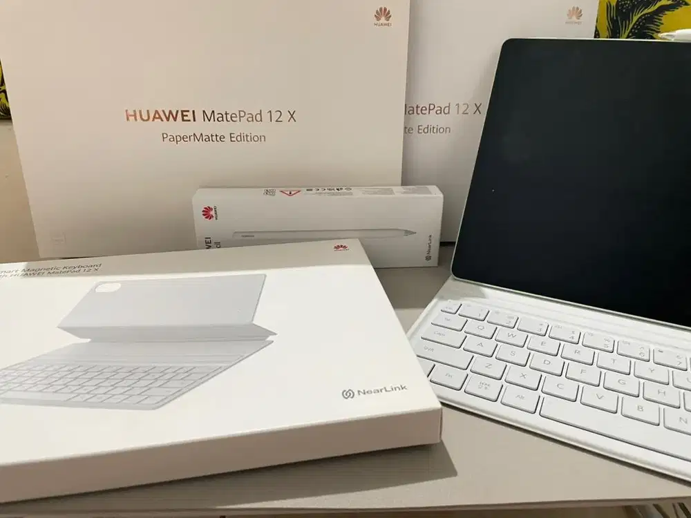 Huawei matepad 12x bekas 3 bulan, harga sudah dapat semua lengkap