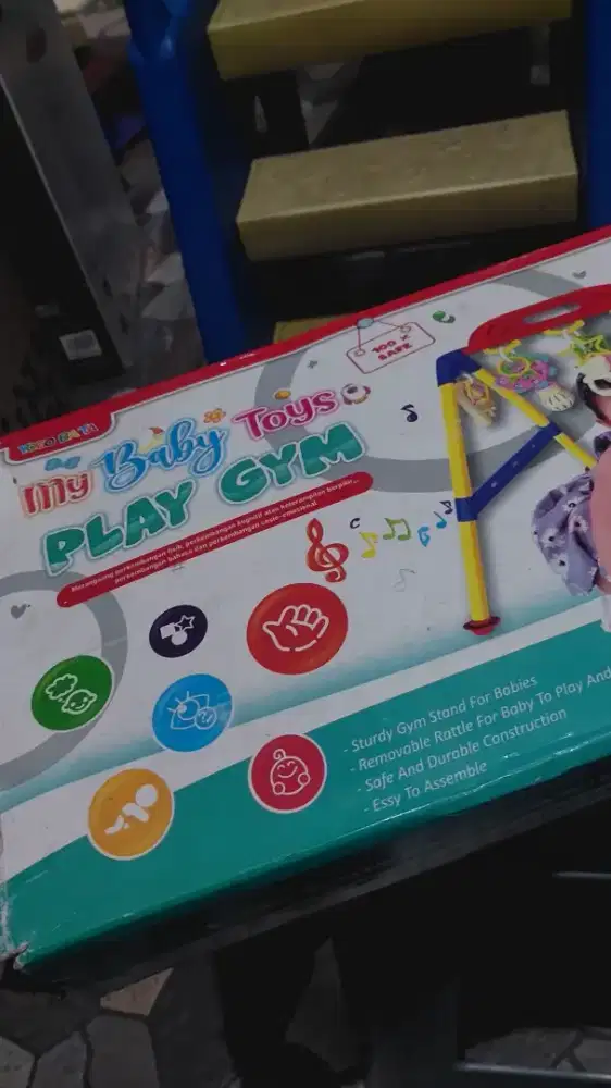 Playgym anak untuk melatih motorik dan sensory