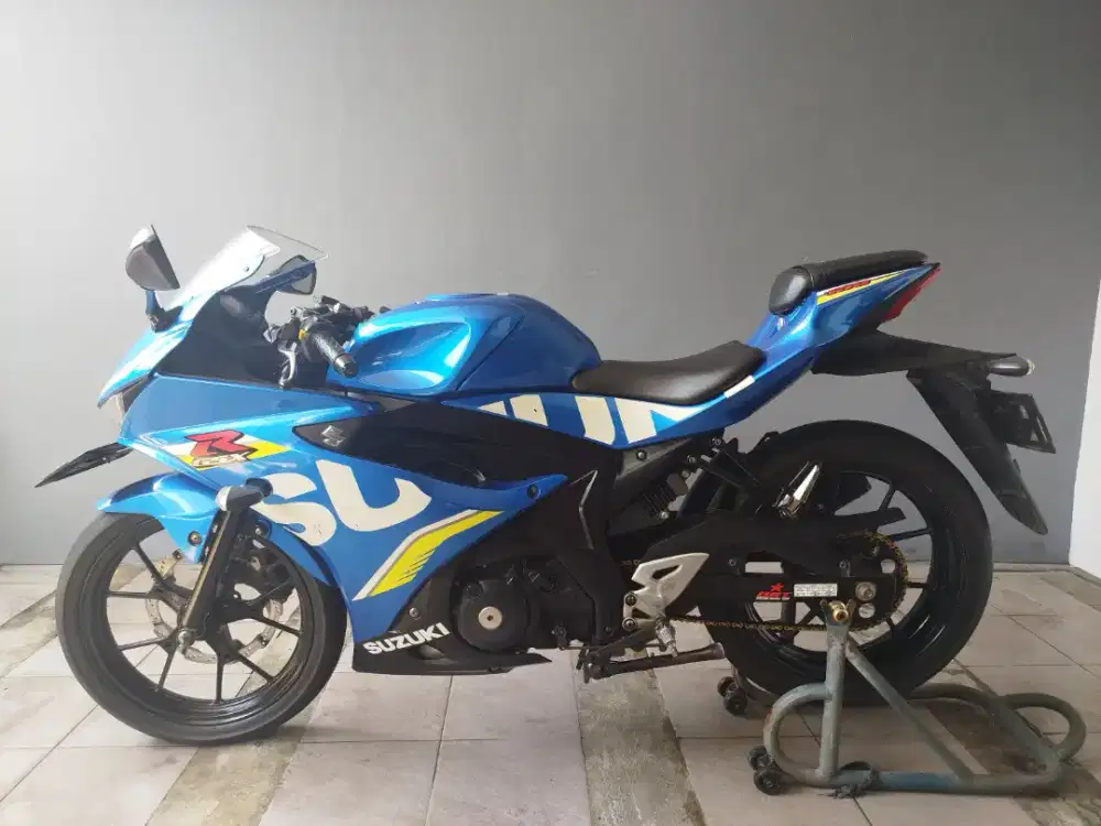 GSX R150 2017 Biru KM 45 ribuan