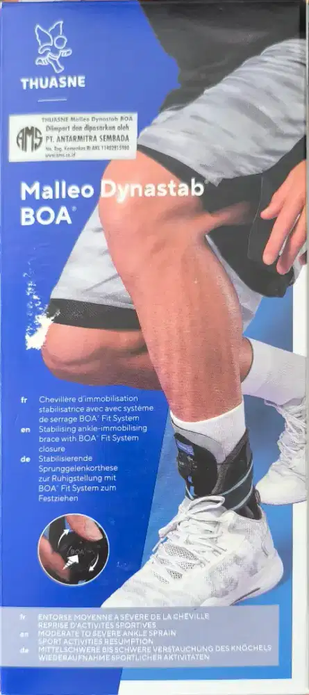 Malleo Dynastab Boa Ankle Brace