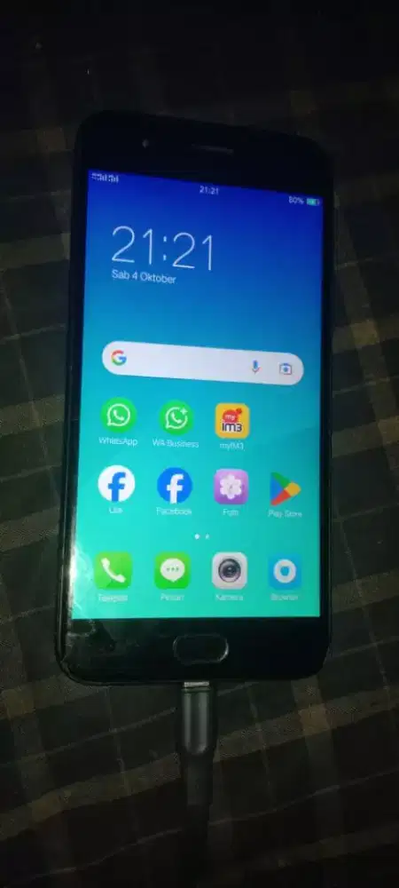 Oppo A57 ram 3/32 jaringan 4g lte minus liat foto