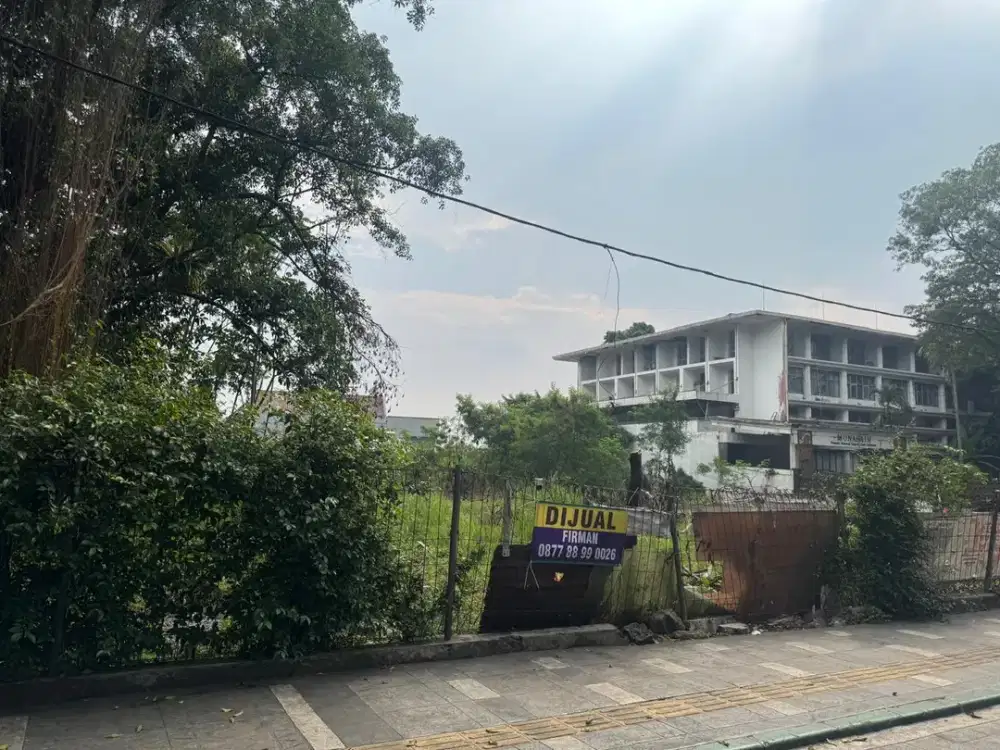 Tanah Komersil Terbaik depan Kebun Raya Bogor