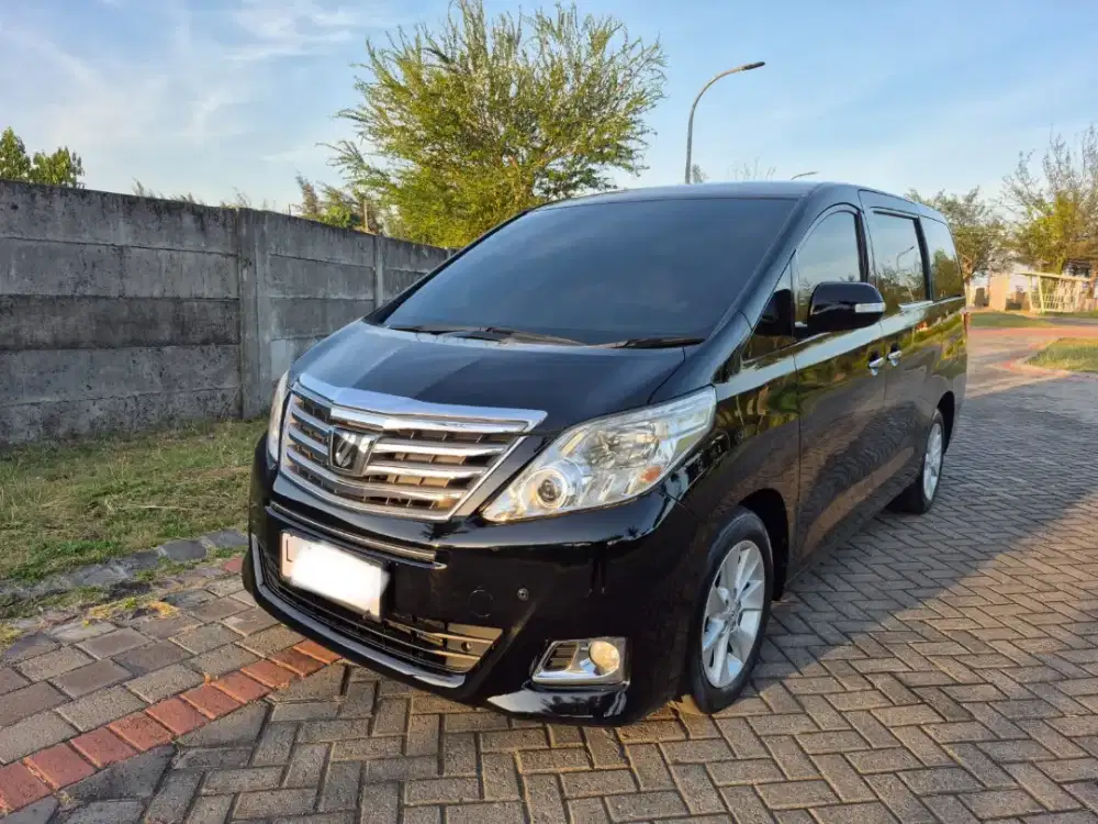 Toyota Alphard 2012 Bensin