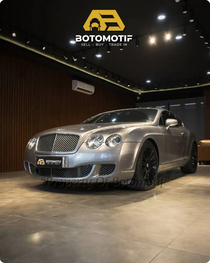 Bentley Continental GT Speed 6.0 W12 Moonbeam Silver Metallic 2010
