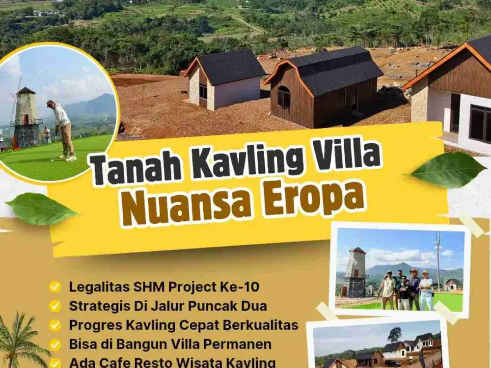 asiknya berinvestasi di kavling the hanjawong vilas udara sejuk view yg indah
