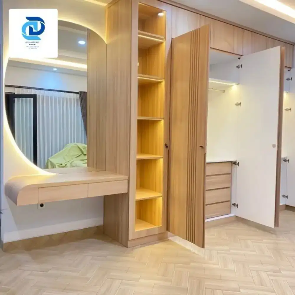 Furniture custom kitchenset lemari wall panel dll murmer freeDesain3d
