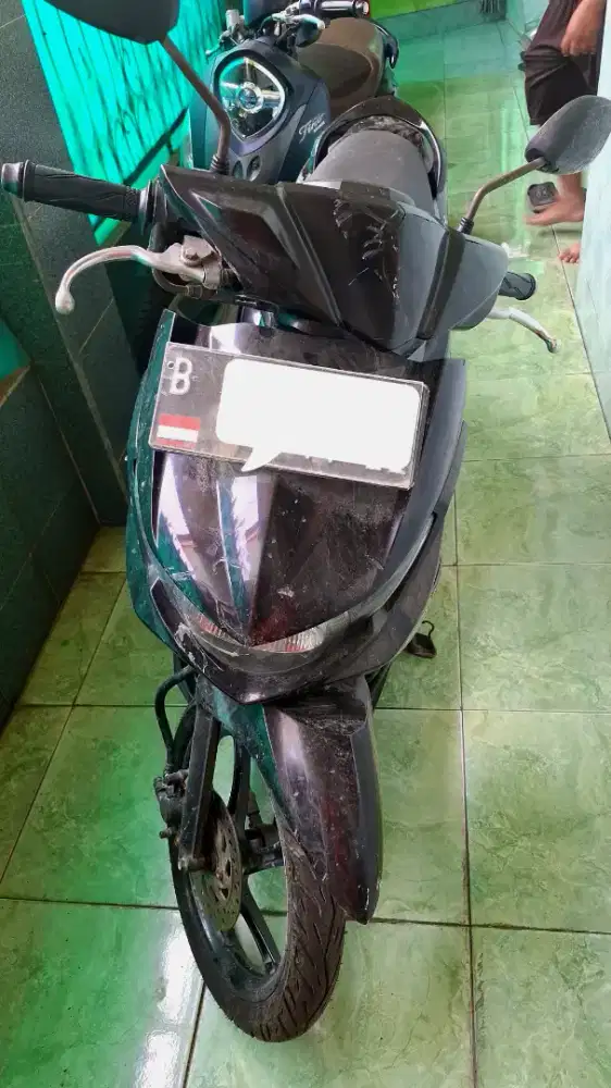 Soul gt 115cc warna hitam