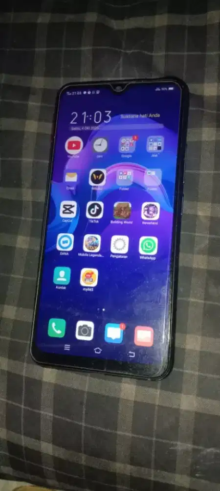 Vivo Y12i ram 3/32 minus kamera depan kd mau