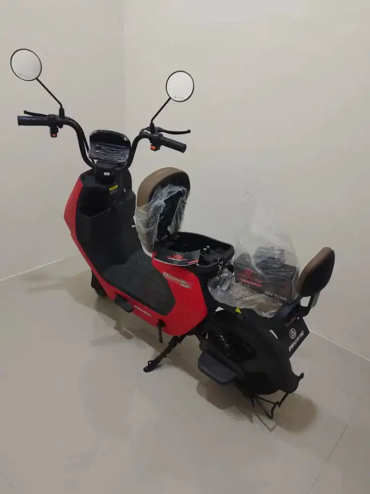 Jual murah Baru beli Sepeda listrik pacifik Zeckrom 300 merah dof