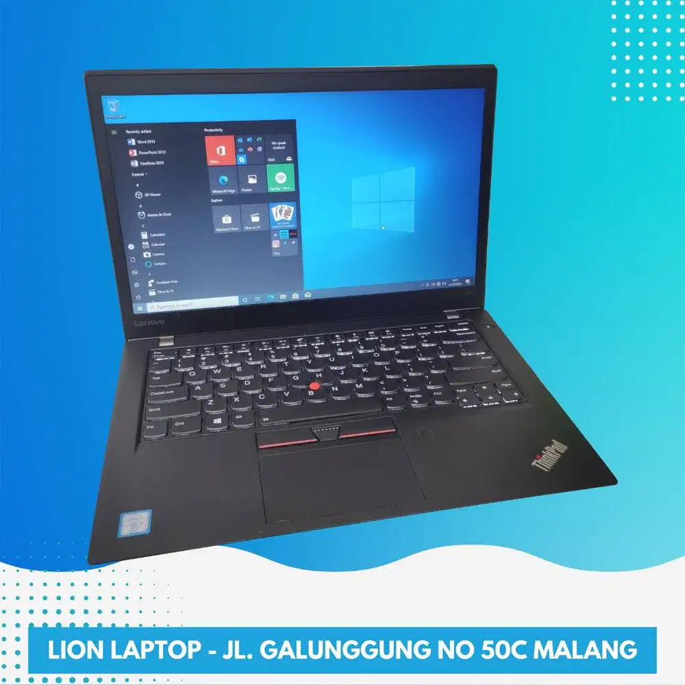 RAM 8GB SSD 256GB Core i7 SLIM Lenovo Thinkpad T470s [05|10]