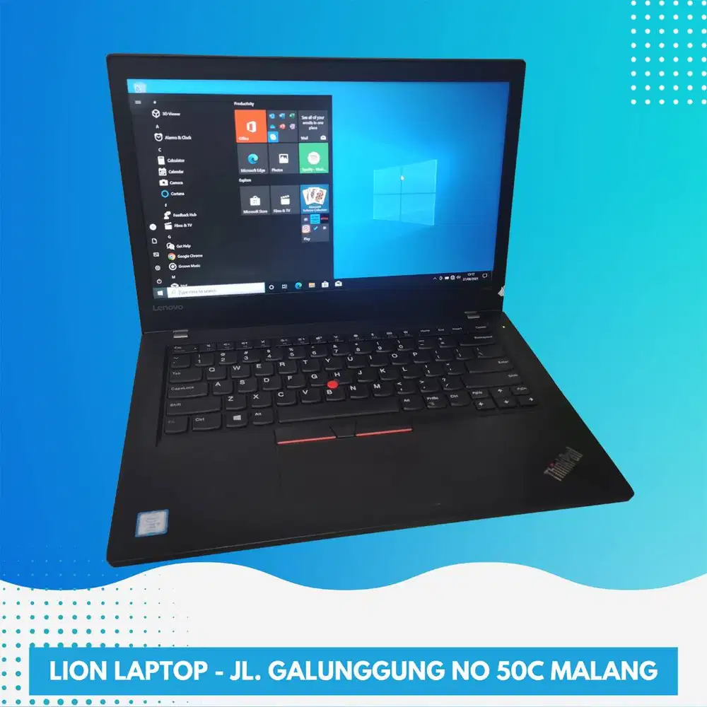 RAM 16GB Core i5 Gen7 SSD 256GB Lenovo Thinkpad T470 [05|10]