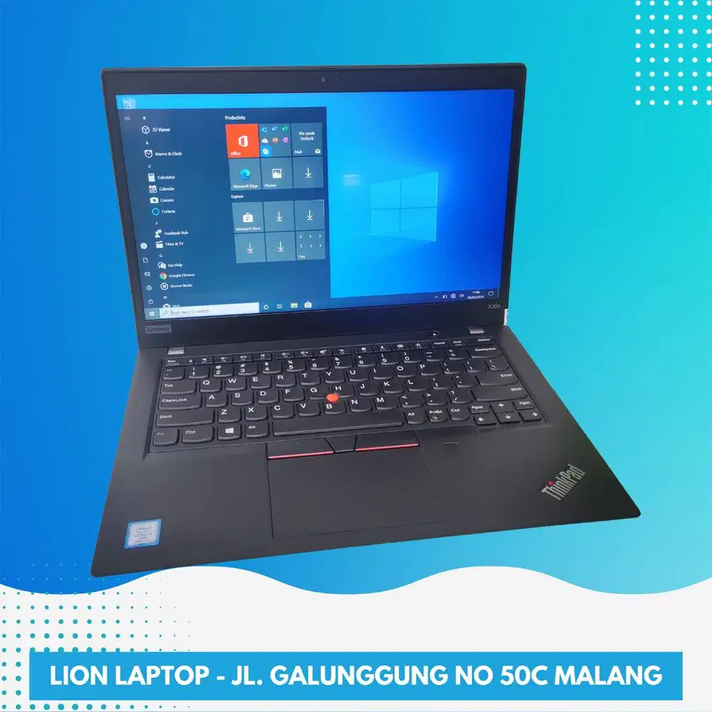 RAM 16GB Core i7 Touchscreen Slim Lenovo Thinkpad X390 [05|10]