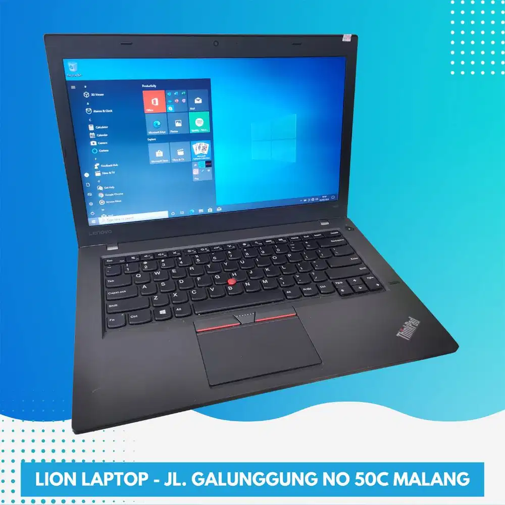 RAM 8GB Core i5 SSD 256GB Lenovo Thinkpad T460 [05|10]