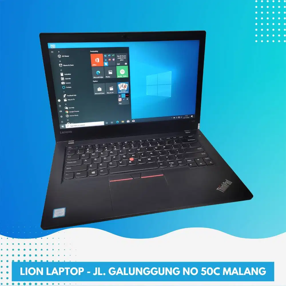Core i7 RAM 8GB SSD 256GB Touchsceen Lenovo Thinkpad T470 [05|10]
