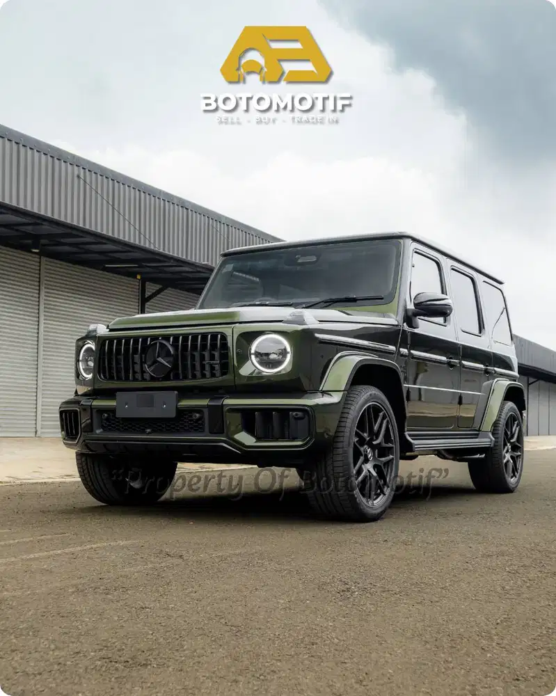 Mercedes-AMG G63 MANUFAKTUR Edition Facelift 2025 Olive Metallic