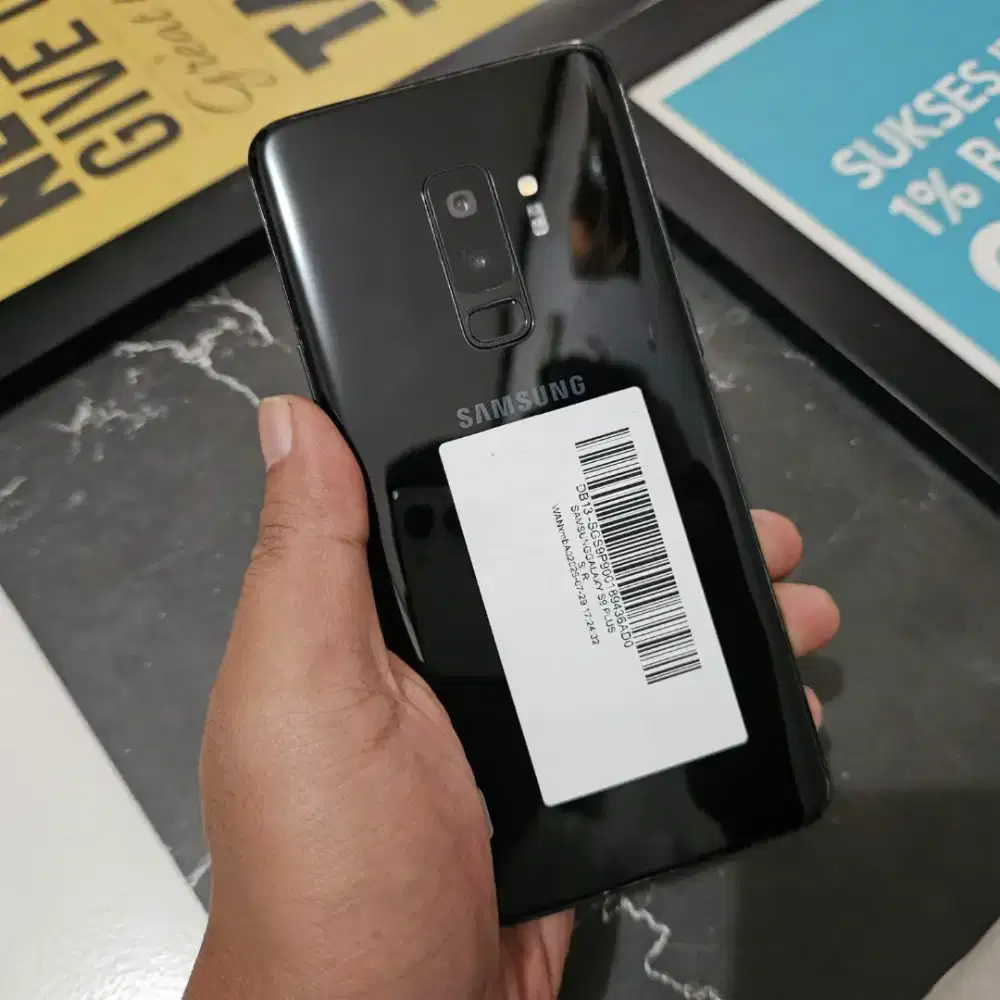 SAMSUNG GALAXY S9+ RAM 6/256 GB BLACK DUAL EX SEIN