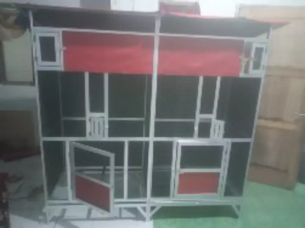 Kandang ternak murai 2 kotak