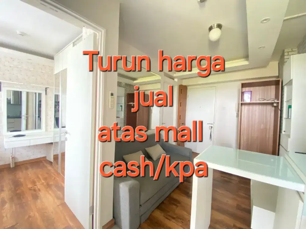Stock jual atas mall Bassura city readdy type 2bedroom siap huni