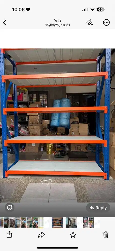 Rak besi super jumbo