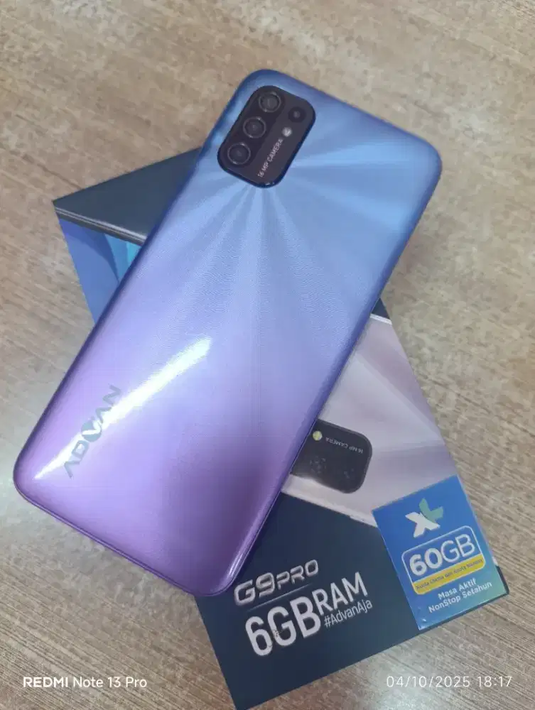 Advan G9 Pro ram 6/64
Lengkap