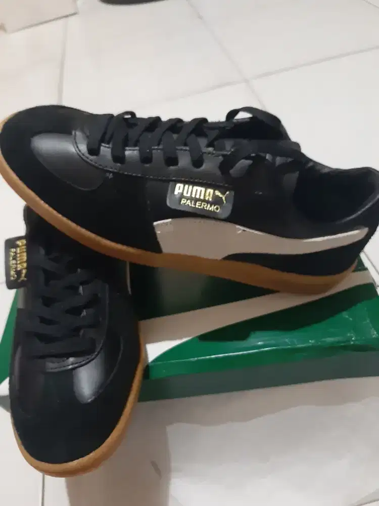 Puma palermo black white gam