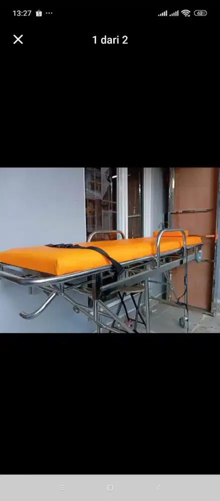 Strecher ambulance dan landasan