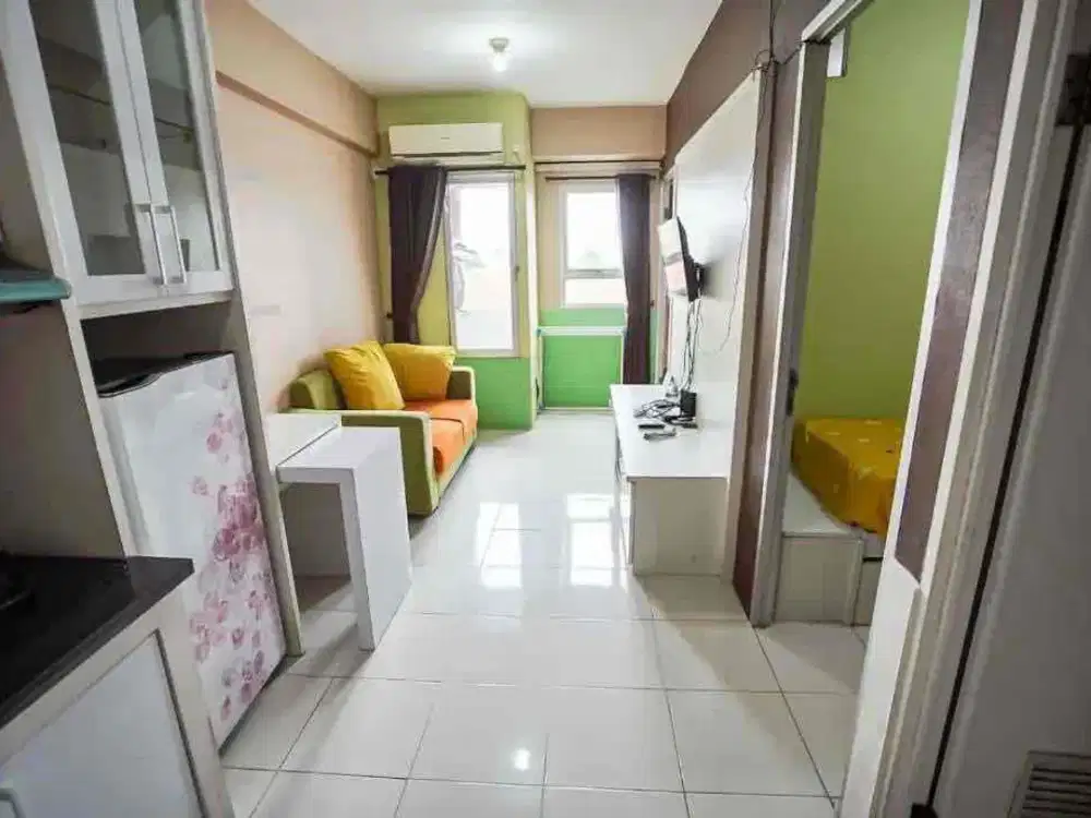 Dijual apartemen puncak kertajaya indah 2 BR dekat kampus ITS