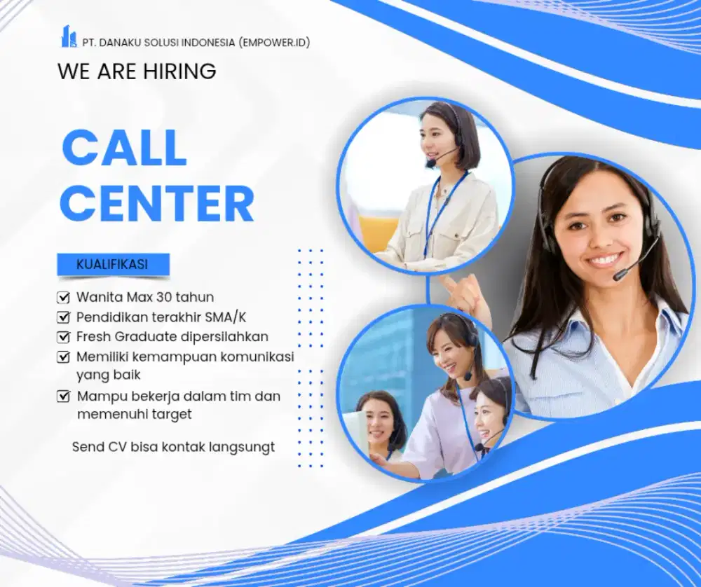 Lowongan kerja Call Center