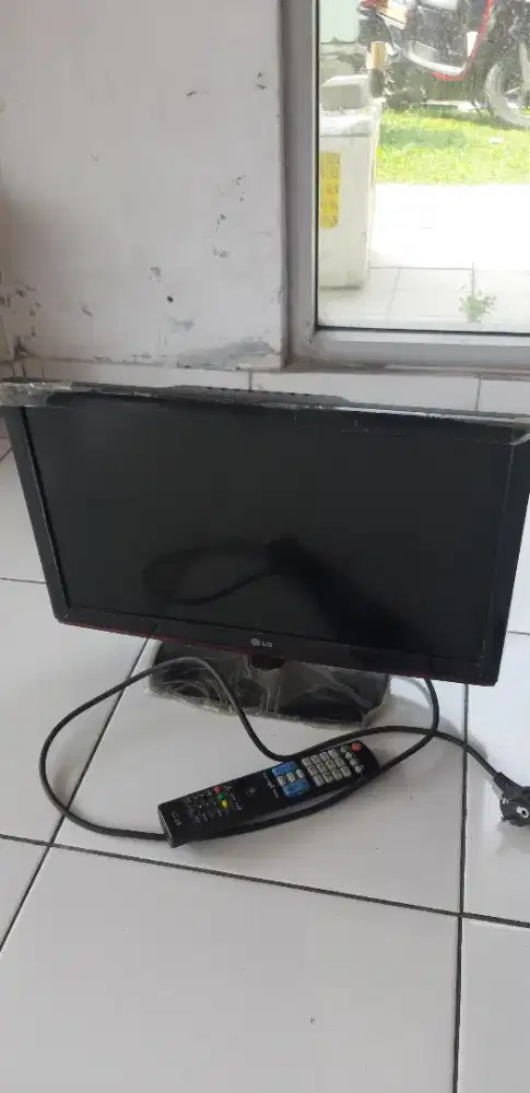 Tv lg 22 inchi 22Lk310 kondisi lampu indikator mati