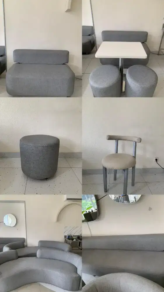 Sofa aesthetic second like new