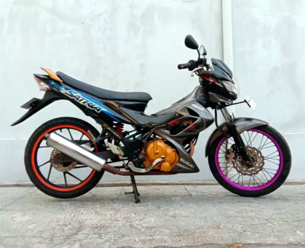 TT/jual SATRIA FU 2010 Lengkap Normal pajak plat Baru