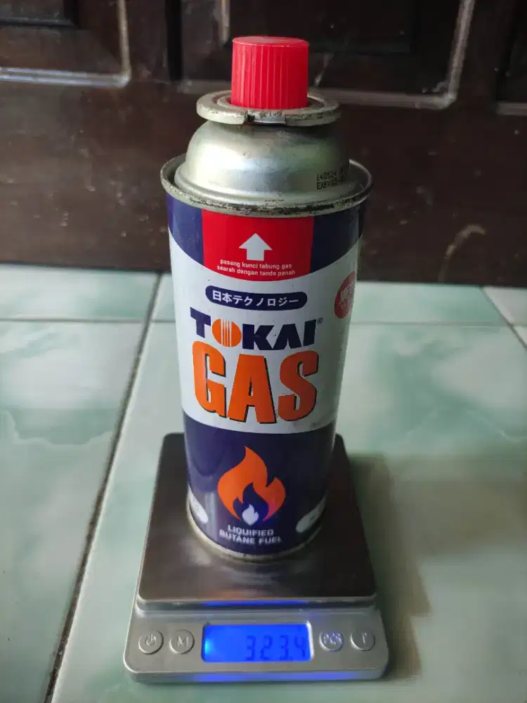 refil isi ulang gas portable gunung camping las