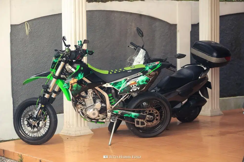 KLX 250 th 2016 km rendah
