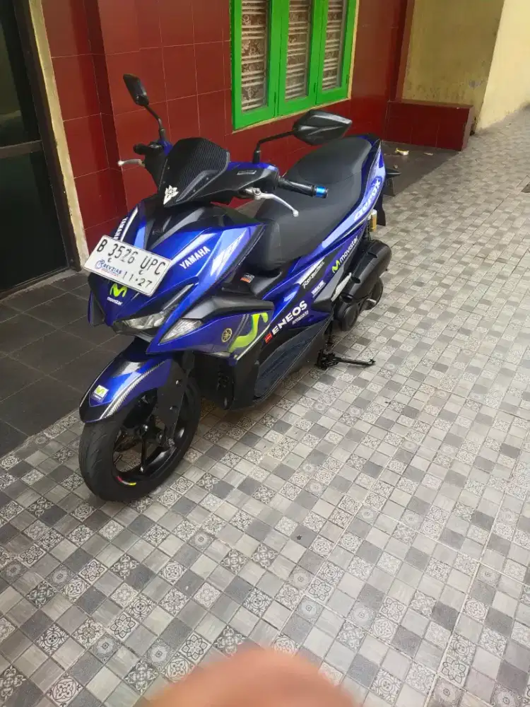 Jual motor Yamaha Aerox 155thn 2018 super mulus