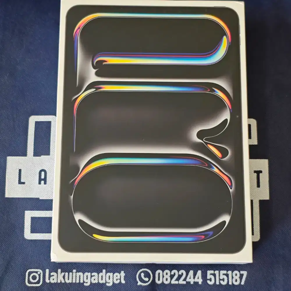 Baru Ipad Pro M4 Black Segel Belum Aktif