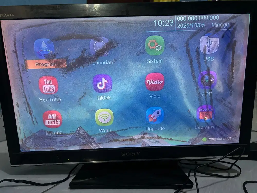 SONY LCD TV 24 INCH PLUS MATRIX APPLE STB
