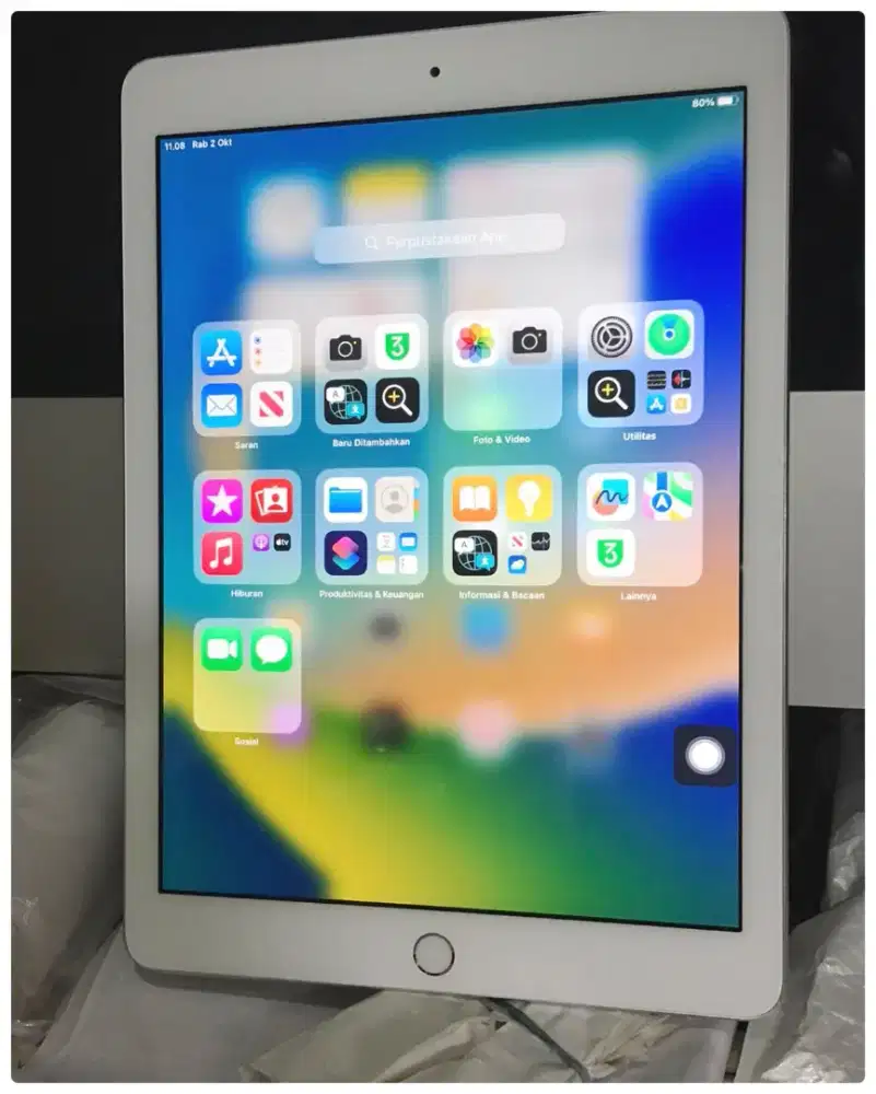 Apple iPad Generasi 5 White 32GB WiFi Only Mulus Normal