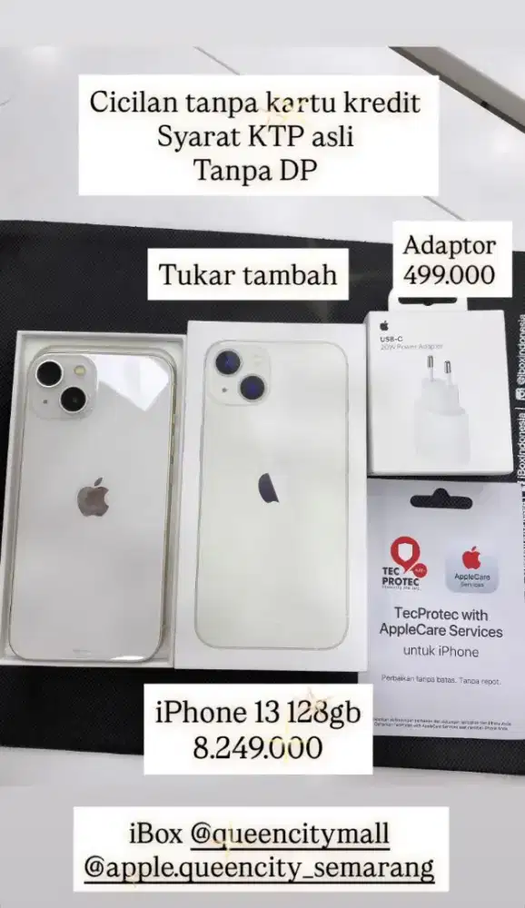 iPhone 13 cicilan 0% tanpa kartu kredit