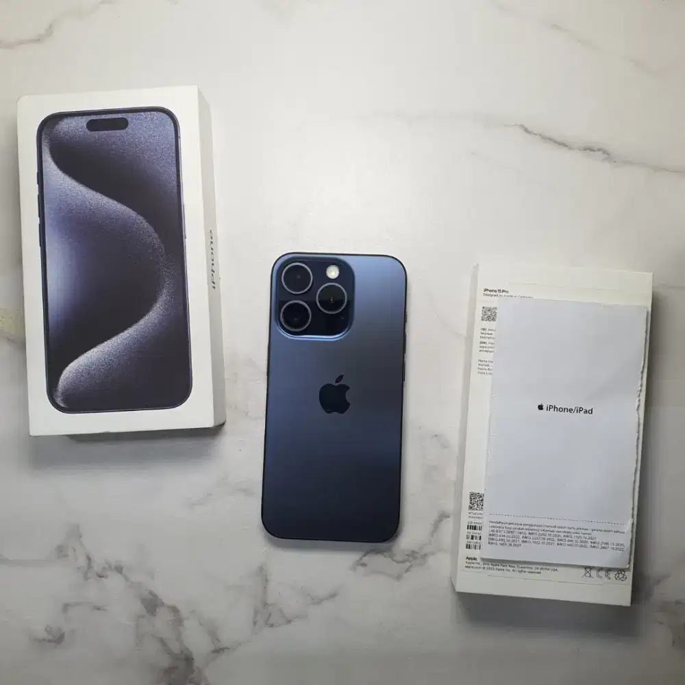 iPhone 15 Pro 256 Blue Titanium, Ibox